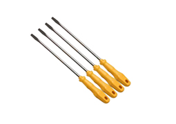 CHAVE FENDA CABO AMARELO 1/4x4 THOMPSON IMANTADA PROFISSIONA