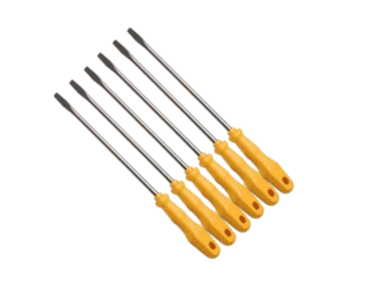 CHAVE FENDA CABO AMARELO 1/4x6 THOMPSON IMANTADA PROFISSIONA