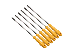 CHAVE FENDA CABO AMARELO 1/4x6 THOMPSON IMANTADA PROFISSIONA