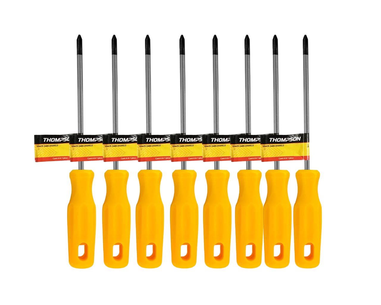 CHAVE PHILLIPS CABO AMARELO 1/4x8 THOMPSON IMANTADA PROFISSI