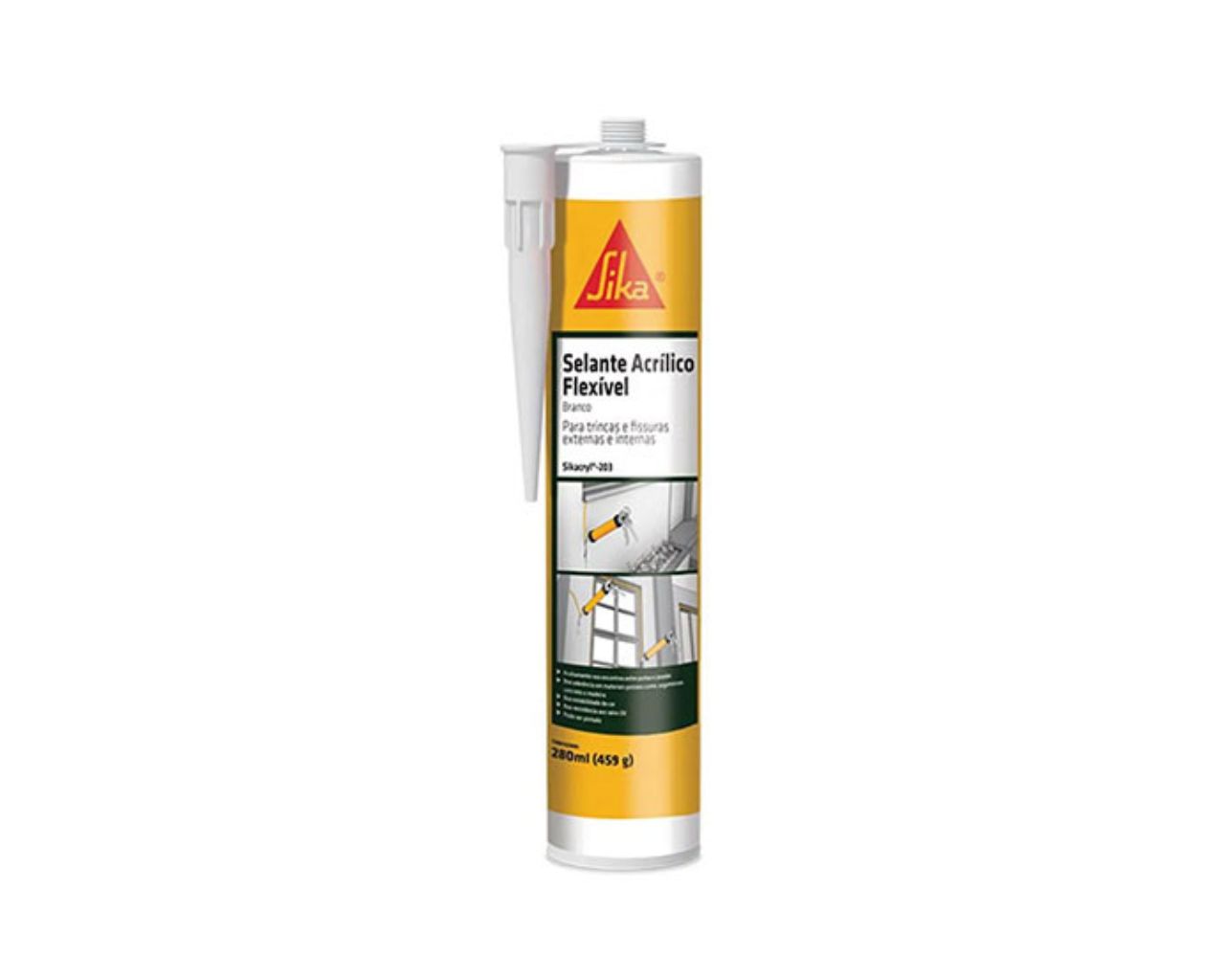 SELANTE ACRILICO FLEXIVEL SIKAKRYL 280G