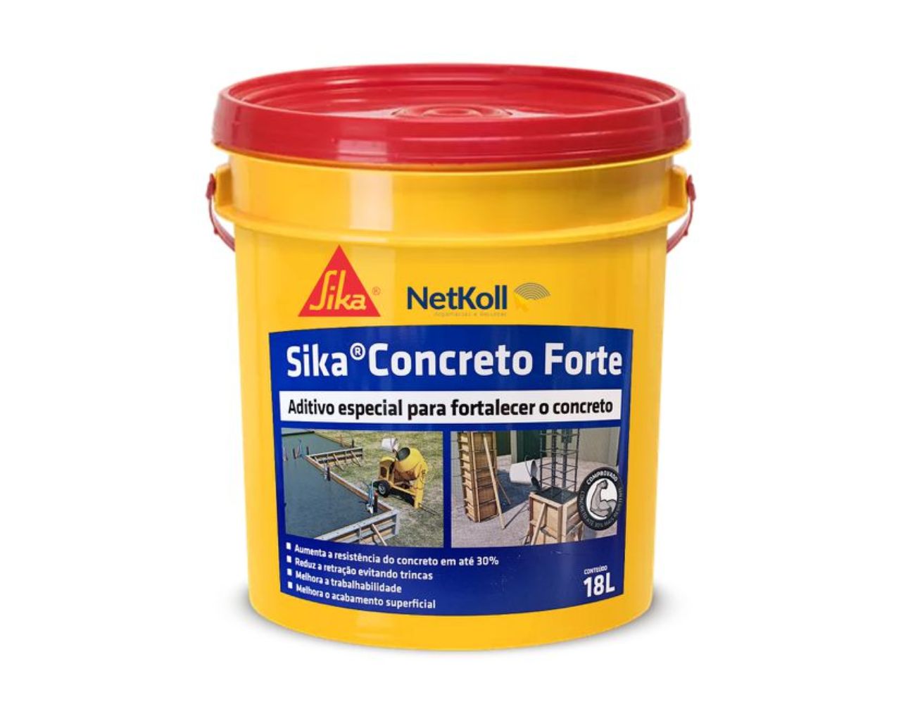 SIKACONCRETO FORTE BALDE 18 L