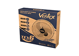 VENTILADOR OSCILANTE PAREDE 60CM 210W BIVOLT