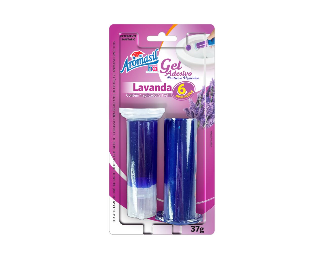 GEL ADESIVO COM APLICADOR 37GR LAVANDA