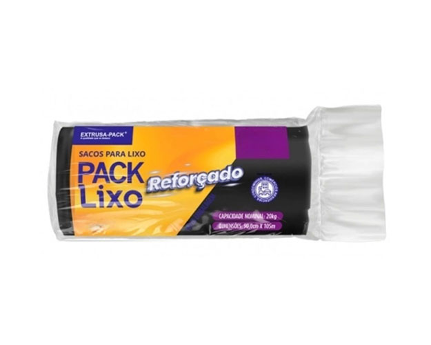 SACO LIXO PRETO REFORÇADO 050L 30 UND 63X80