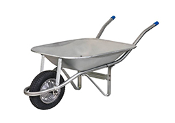 CARRINHO DE MÃO GALVANIZADO PNEU CÂMARA 60L