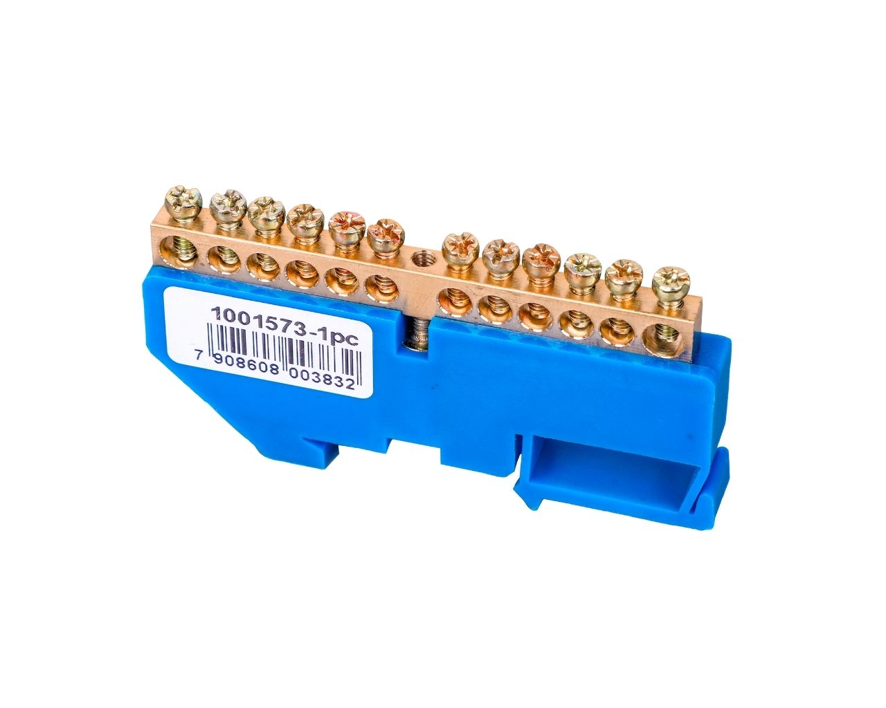 BARRAMENTO NEUTRO TRILHO DIN 12 FUROS