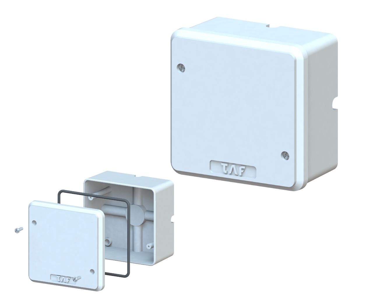 CAIXA PARA CÂMERA DE SEGURANÇA SOBREPOR BRANCA