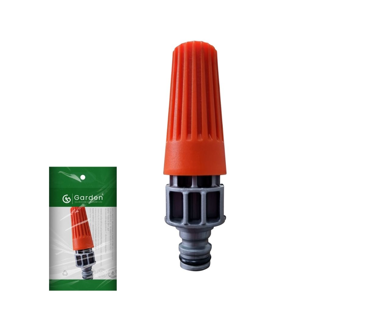 ESGUICHO RETO PLÁSTICO COM PINO PARA ENGATE