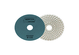 DISCO BRILHO D'ÁGUA POLIMENTO COM VELCRO 100 G100 AZUL