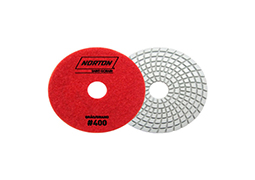 DISCO BRILHO D'ÁGUA POLIMENTO COM VELCRO 100 G400 VERMELHO