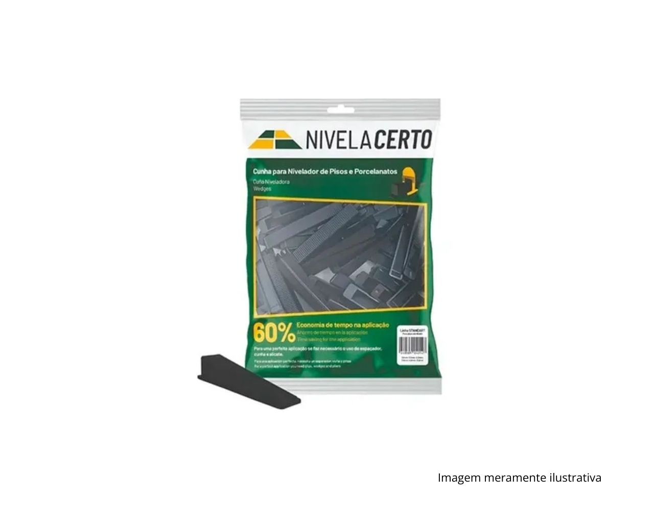 CUNHA NIVELADORA PISO/AZULEJO STD 50 PEÇAS