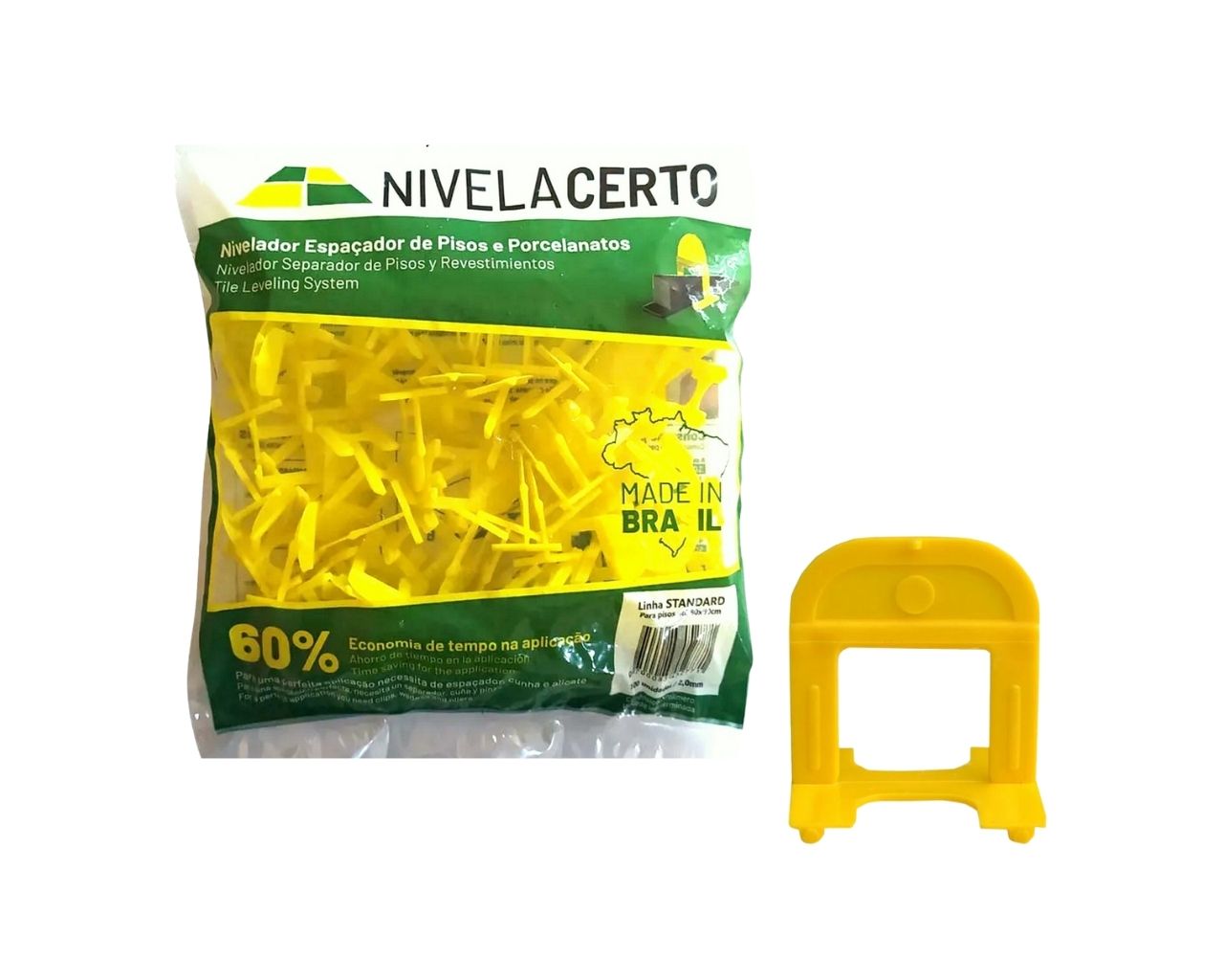 ESPAÇADOR NIVELAMENTO 2,0MM STD ECO PLUS 100P PEÇAS