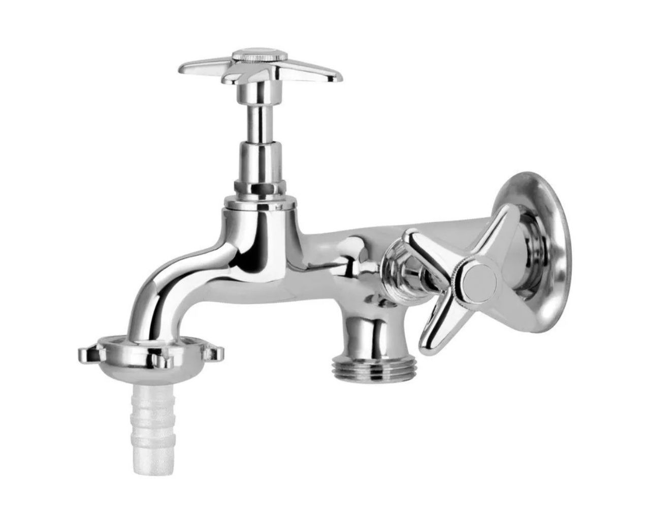 TORNEIRA TANQUE E MÁQUINA METAL 1131 2 SAIDAS C-23 1/4