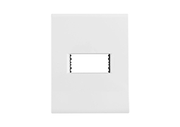 PLACA 1 POSTO HORIZONTAL 4X2 TRAMONTINA LIZ BR