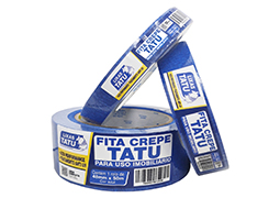 FITA CREPE TATU IMOBILIARIA AZUL FT 2071 24MM X 50M