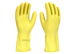 LUVA DE LATEX AMARELA 10