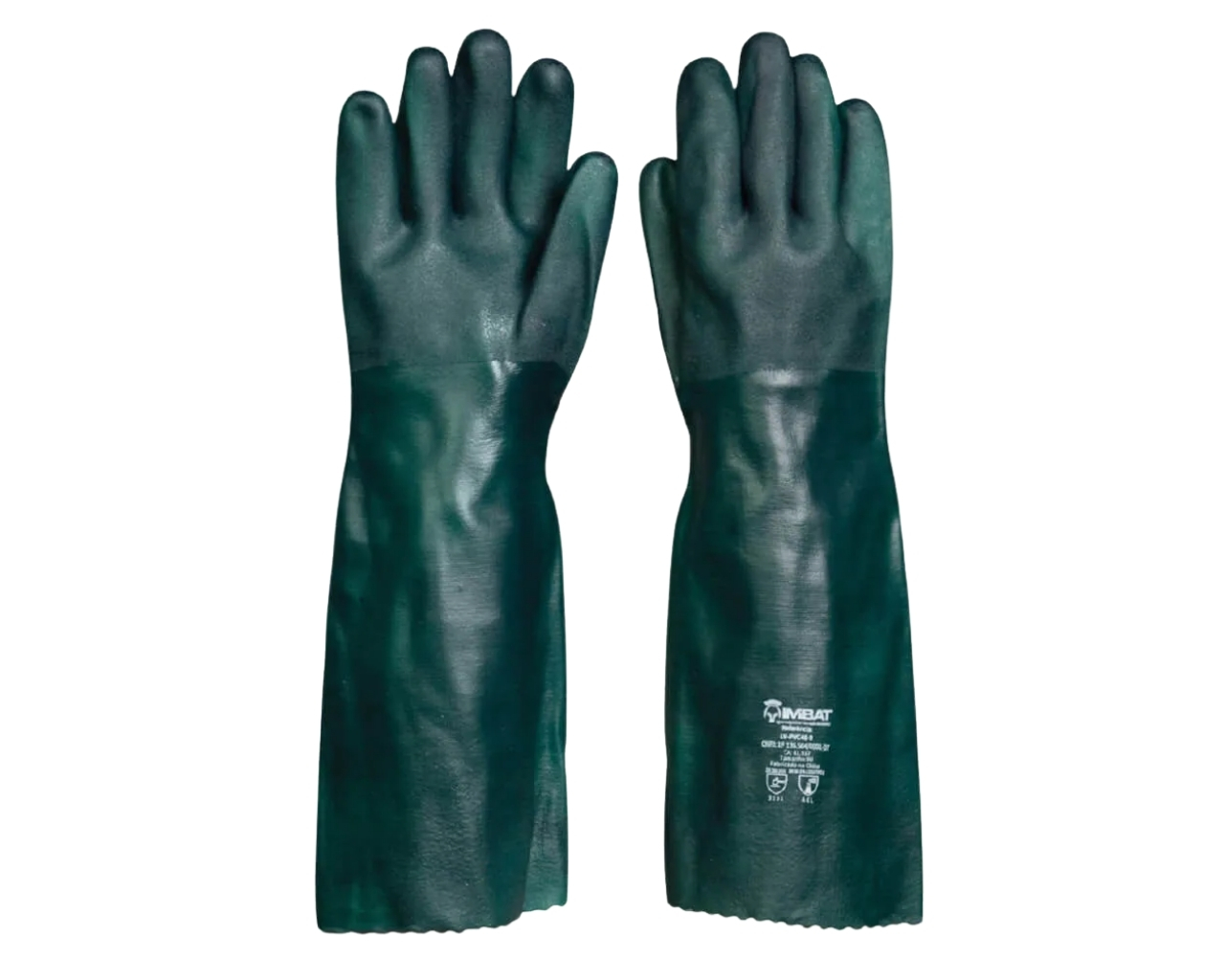 LUVA PVC VERDE 46 CM
