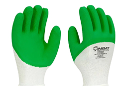 LUVA TRICOTADA BANHO LÁTEX TOTAL VERDE 9