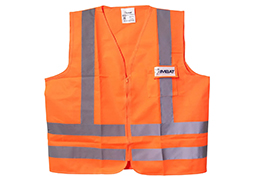 COLETE REFLETIVO LARANJA 1 BOLSO G