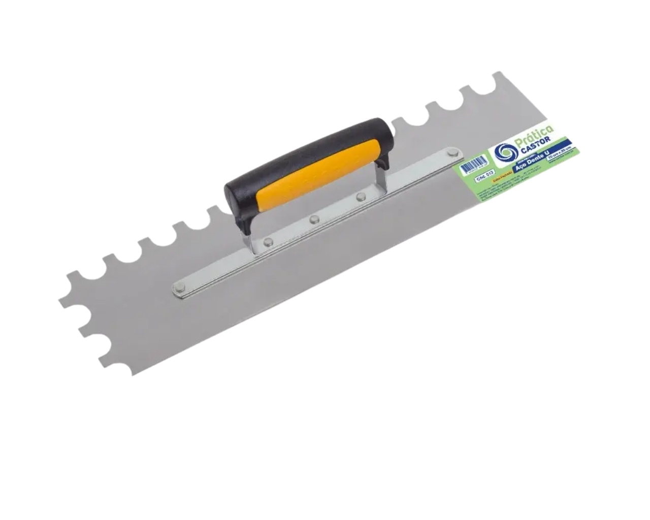 DESEMPENADEIRA AÇO PRÁTICA 10X35CM DENTE 