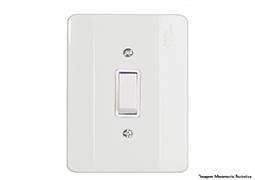 INTERRUPTOR PARALELO SOFT 10A/250VCA C/PL MILLENIUN